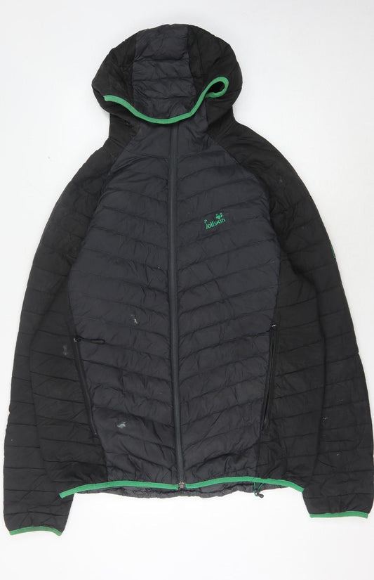 Jack Wolfskin Men's XL Black Puffer Jacket