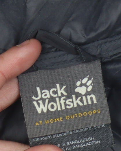Jack Wolfskin Men's XL Black Puffer Jacket