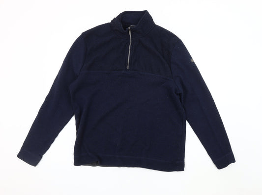 Craghoppers Men's Blue 2XL Fleece 1/4 Zip Sweatshirt