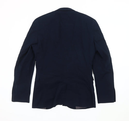 Next Men's Blue Blazer Size 36 Regular Fit