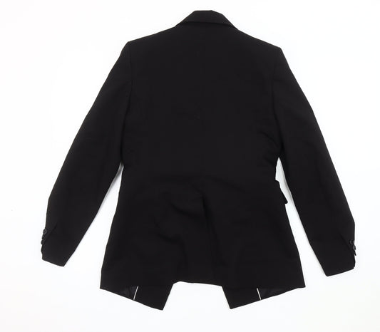 MNG Women's Black Classic Blazer, Size M, Formal