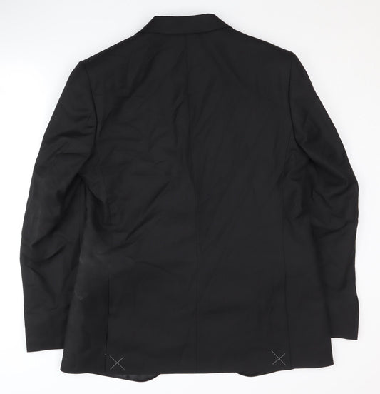 Marks and Spencer Black Suit Jacket XL - Elegant Formal Wear