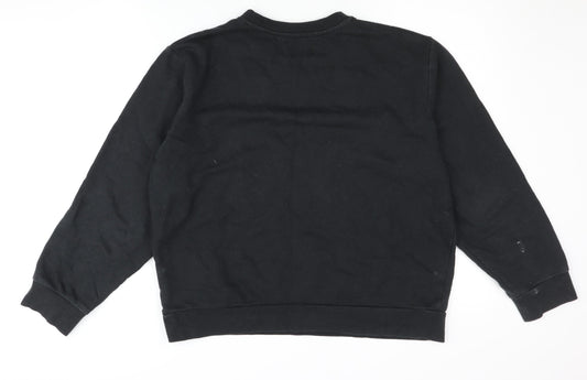 Hurley Men's Black M Pullover Sweatshirt Beach Theme