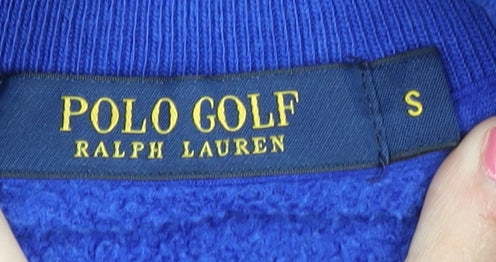 Ralph Lauren Men's Blue Full Zip Jacket, Size S, Golf Casual