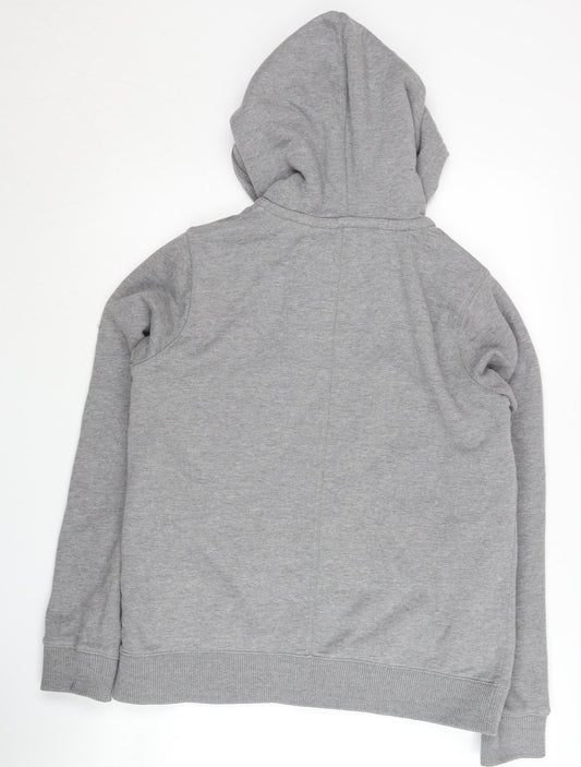 Fat Face Women's Grey Full Zip Hoodie, Size 12