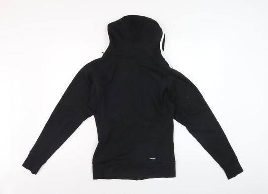 Adidas Men's Black XS Track Jacket With Hooded Style