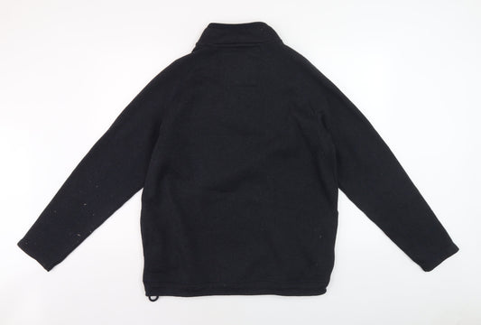 Weird Fish Men's Black Pullover Jumper M