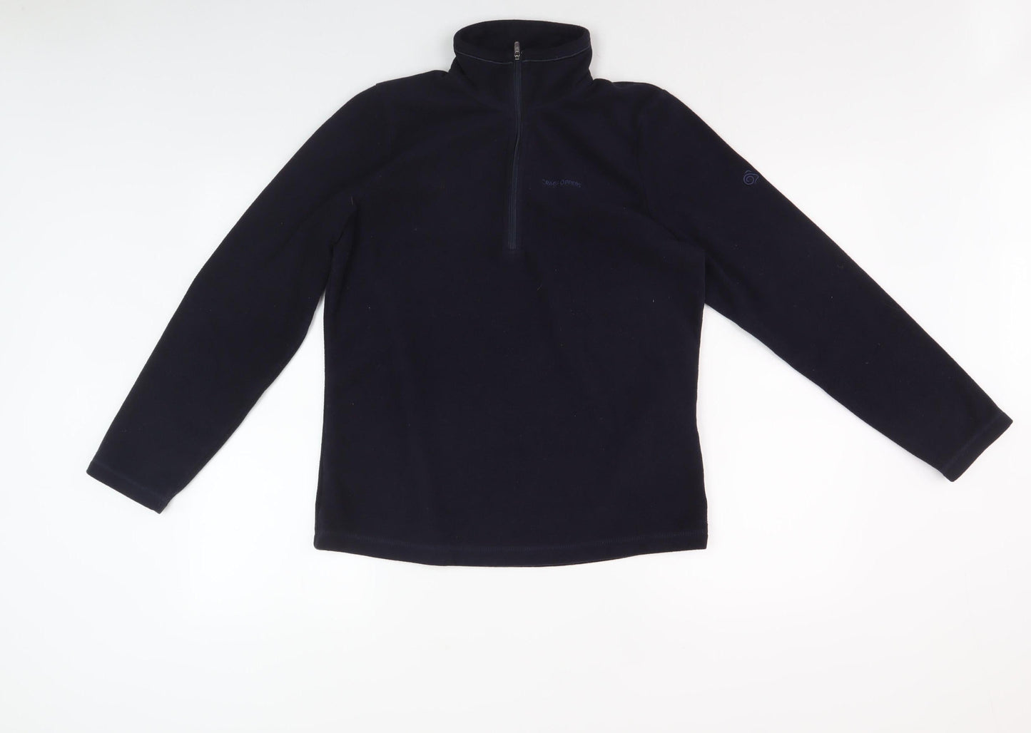 Craghoppers Women's Black Fleece Sweatshirt Size 10