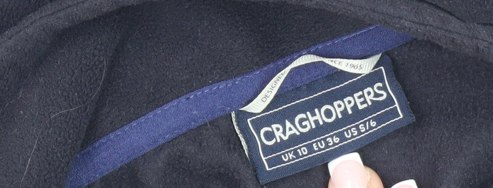 Craghoppers Women's Black Fleece Sweatshirt Size 10