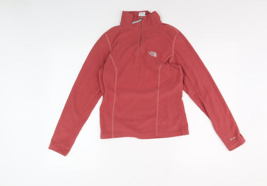 The North Face Women's Red XS Fleece Pullover Hoodie