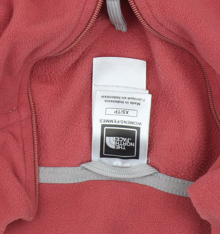 The North Face Women's Red XS Fleece Pullover Hoodie