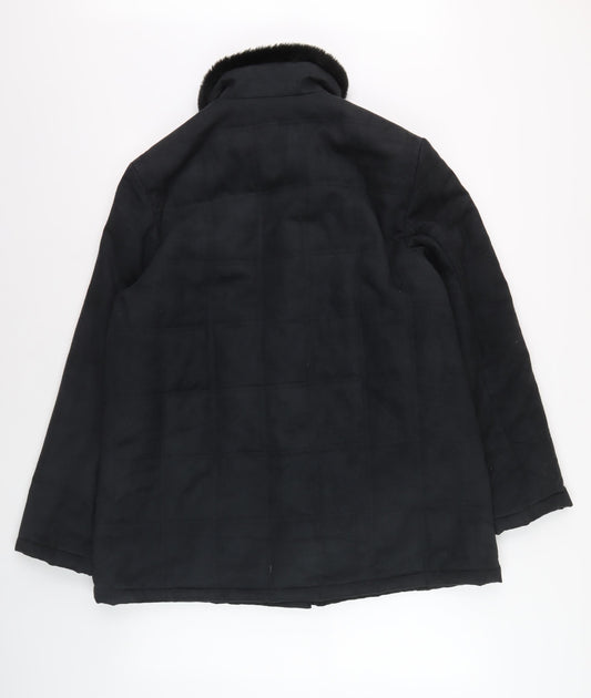 Bonmarché Women's Black Coat Size M Classic Style