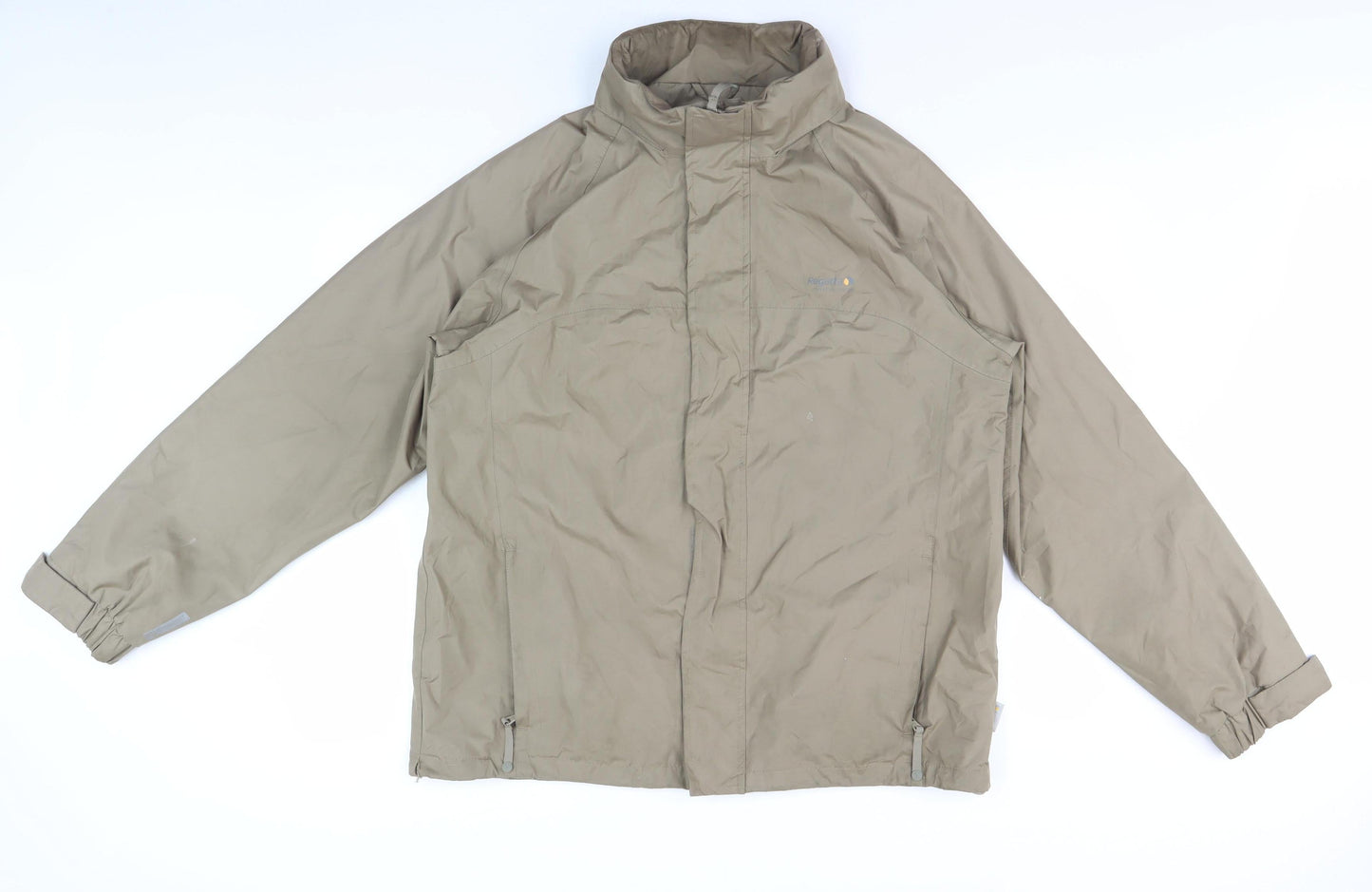 Regatta Men's Beige XL Waterproof Rain Jacket
