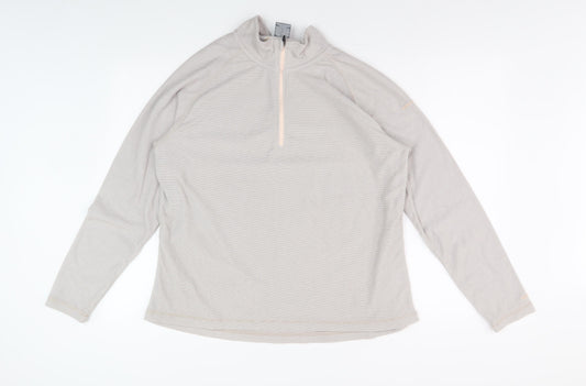 Trespass Women's Beige Pullover Sweatshirt - Size 18