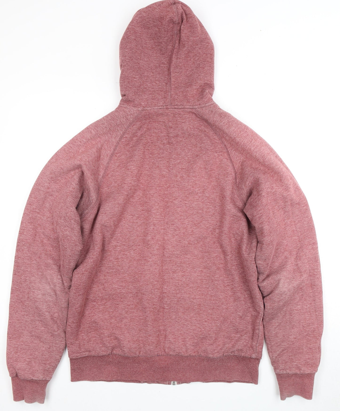 Billabong Men's Red Full Zip Hoodie - Size M