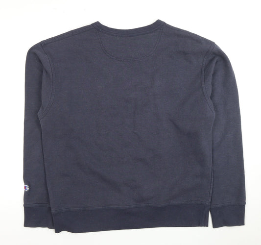 Champion Men's Blue Medium Pullover Sweatshirt