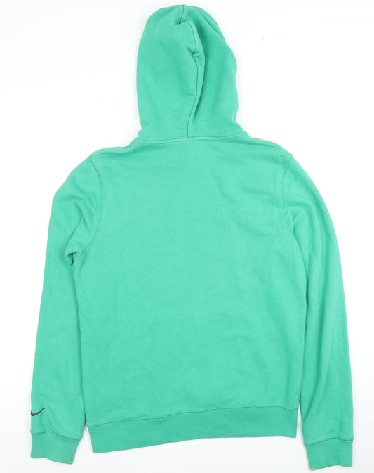 Nike Men's Green Pullover Hoodie Size S