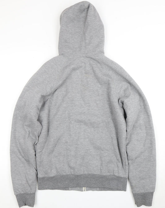 Billabong Men's Grey Full Zip Hoodie S