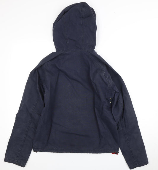 Henri Lloyd Men's Blue Hooded Jacket 40 Outdoor Casual