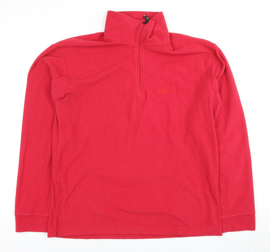 Trespass Women's Red Pullover Sweatshirt M Warm Fleece