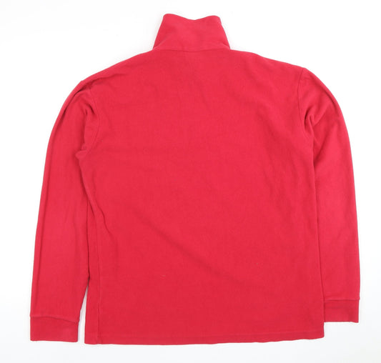 Trespass Women's Red Pullover Sweatshirt M Warm Fleece