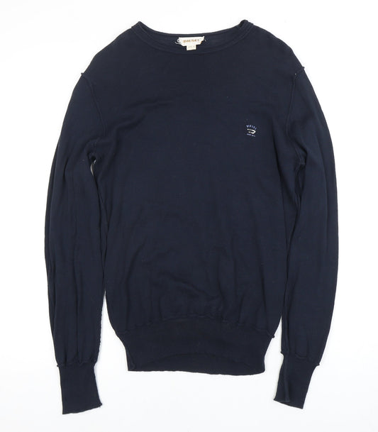 Diesel Men's Blue M Pullover Jumper with Logo