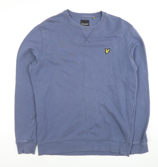 Lyle & Scott Men's Blue M Pullover Sweatshirt Crew Neck