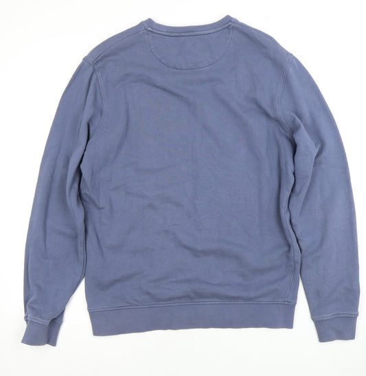 Lyle & Scott Men's Blue M Pullover Sweatshirt Crew Neck
