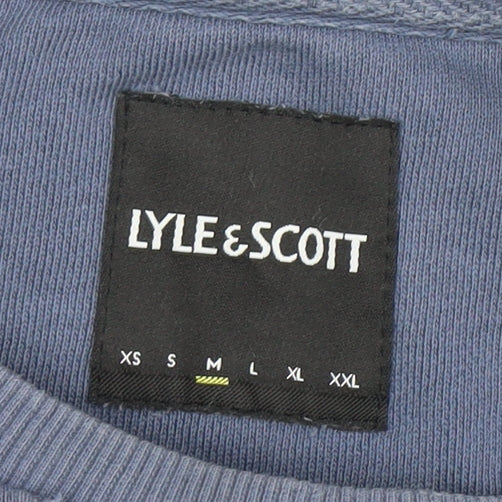 Lyle & Scott Men's Blue M Pullover Sweatshirt Crew Neck
