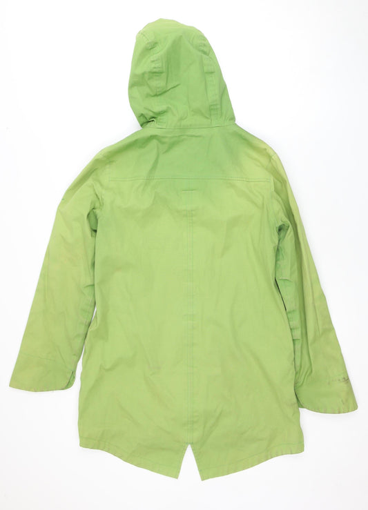 Seasalt Cornwall Women's Green Rain Jacket Size 8
