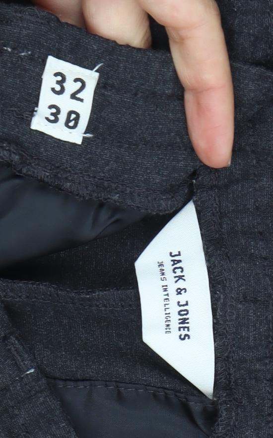 Jack & Jones Men's Black Jogger Trousers Size 32