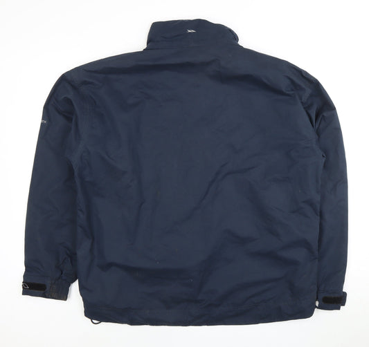Trespass Men's Blue Rain Jacket M Waterproof