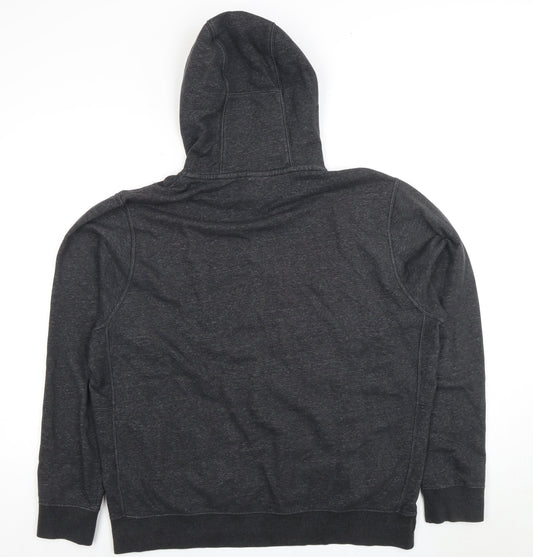 Nike Men's Grey Pullover Hoodie L