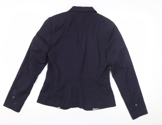 H&M Women's Blue Blazer Size 10