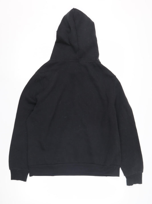 FRIENDS Black Unisex Hoodie M Pullover Graphic Print