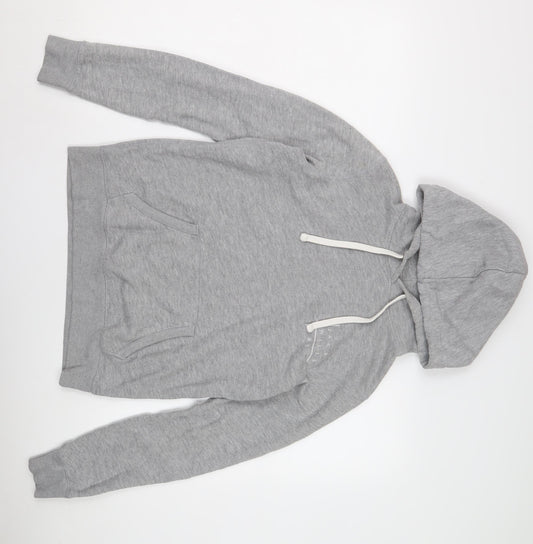 Jack Wills Women’s Grey Pullover Hoodie, Size 10