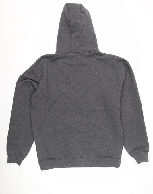 Ellesse Men's Grey Hoodie - L - Logo Graphic Pullover