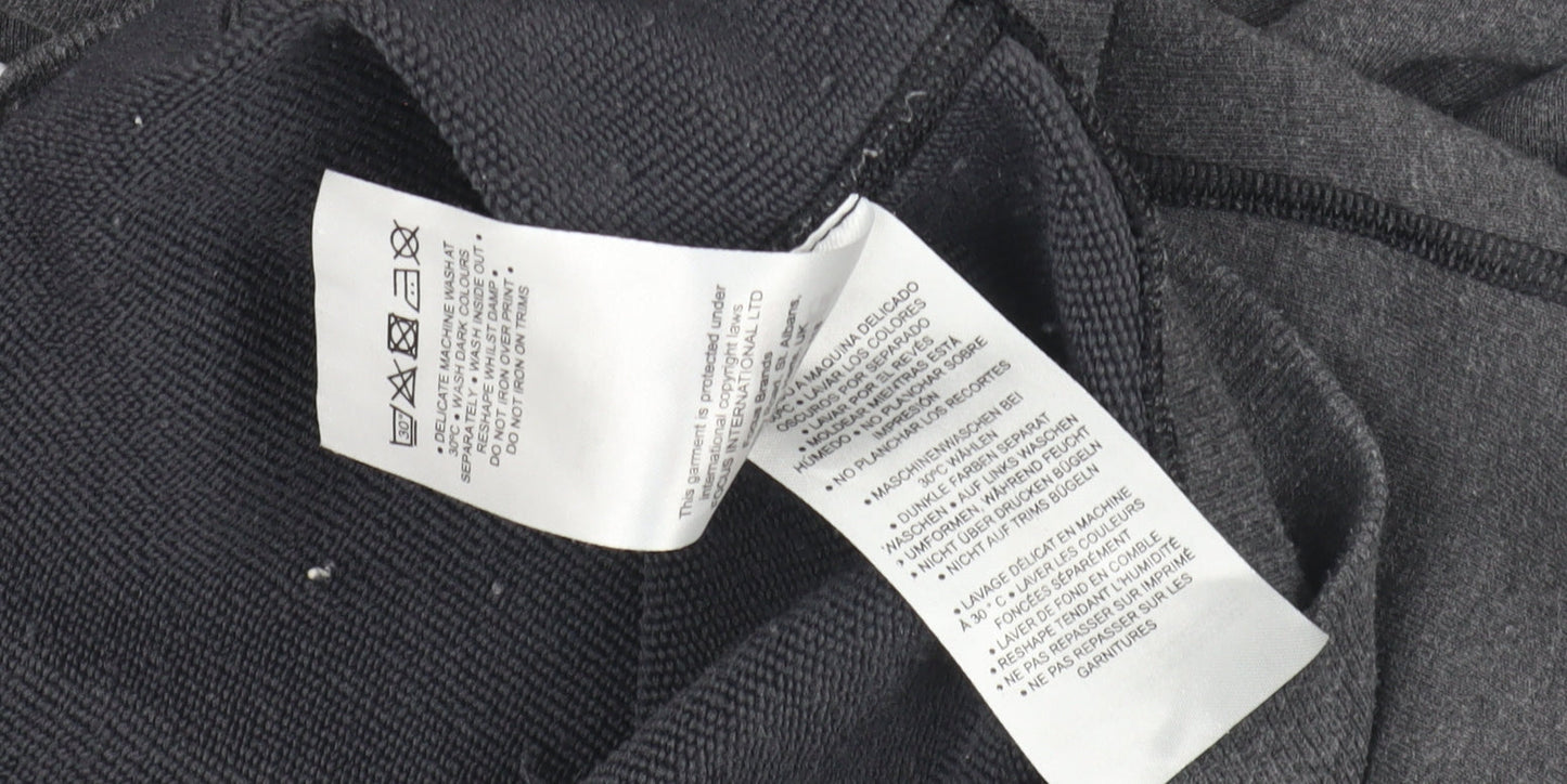 Ellesse Men's Grey Hoodie - L - Logo Graphic Pullover