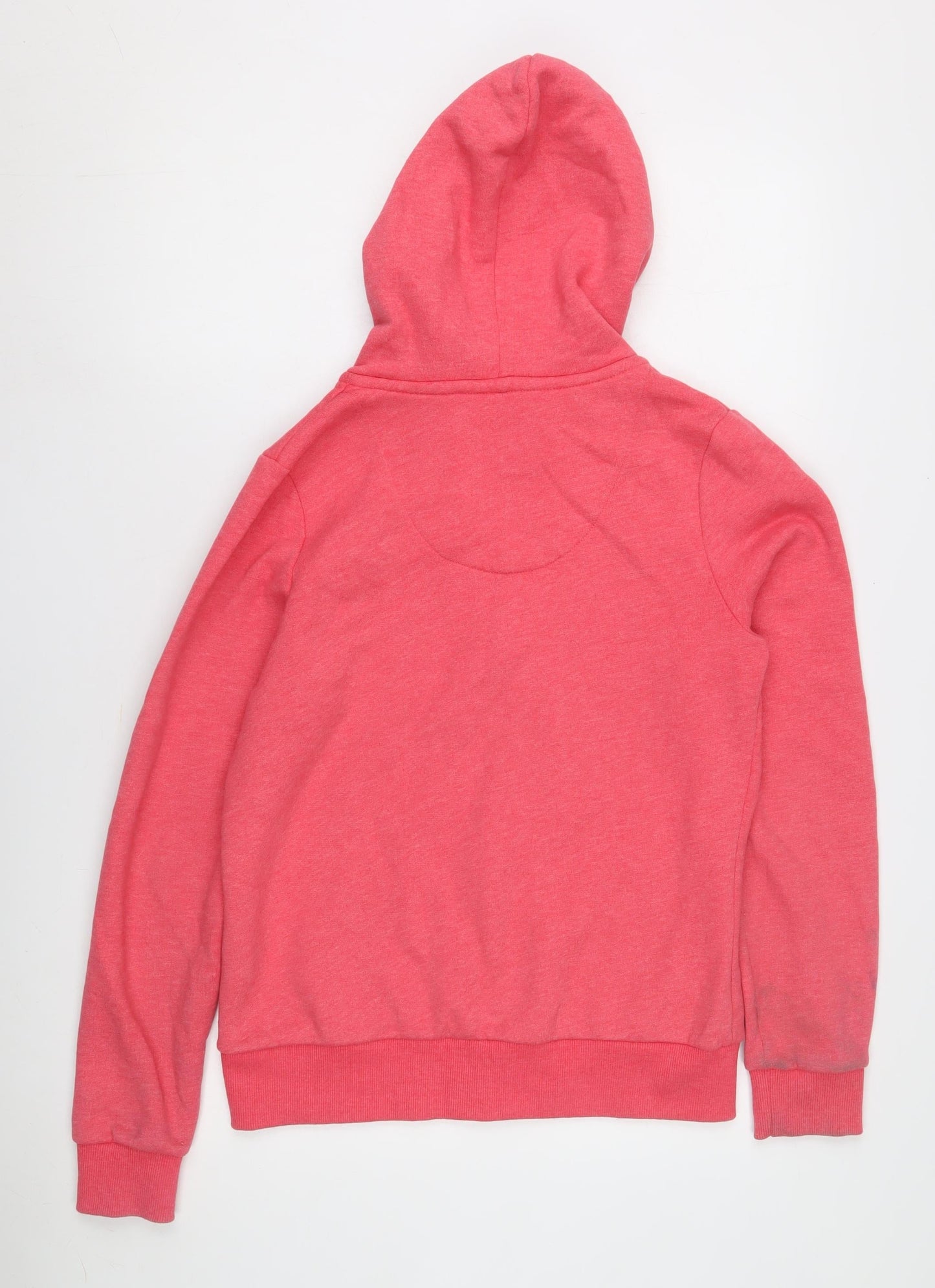 Weird Fish Women's Pink Full Zip Hoodie Size 10