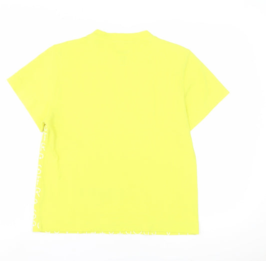 Adidas Women's Yellow XS Basic T-Shirt
