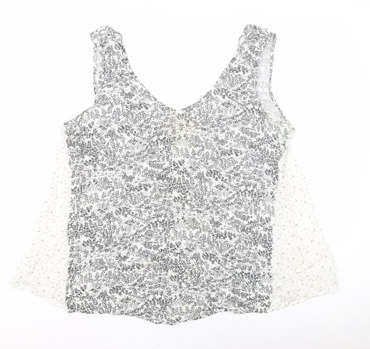 Fat Face Women's Multicoloured Floral Blouse Size 16