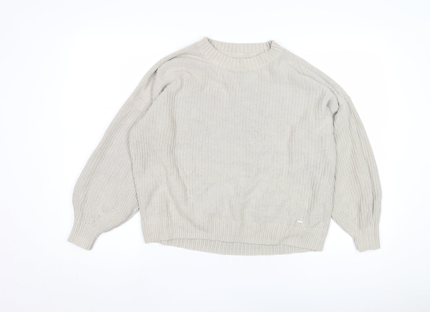 Hollister Women's Beige XS Pullover Knit Jumper