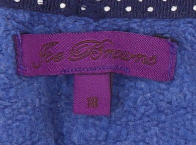 Joe Browns Women's Blue Pullover Sweatshirt Size 18