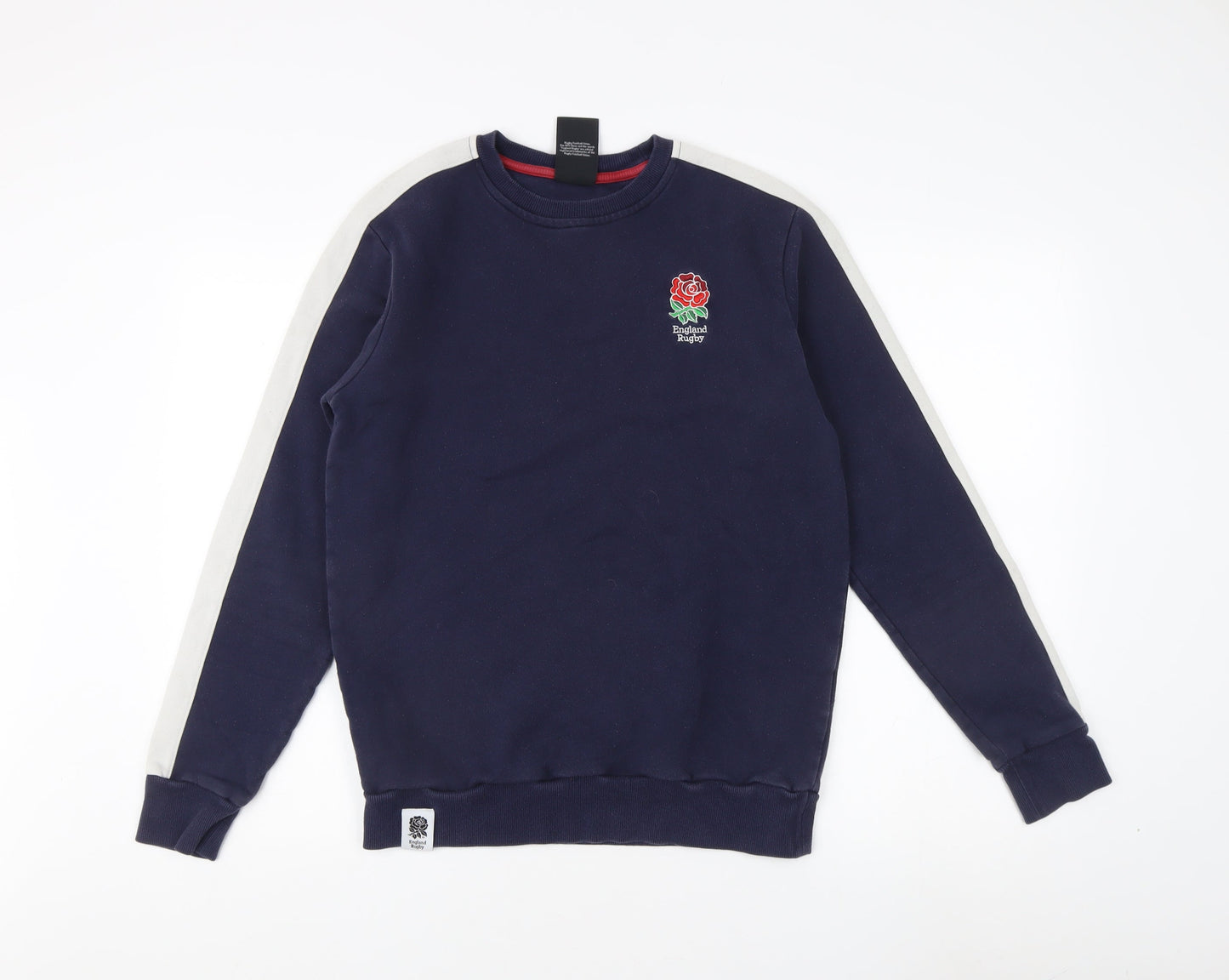 England Rugby Men's Blue M Pullover Sweatshirt