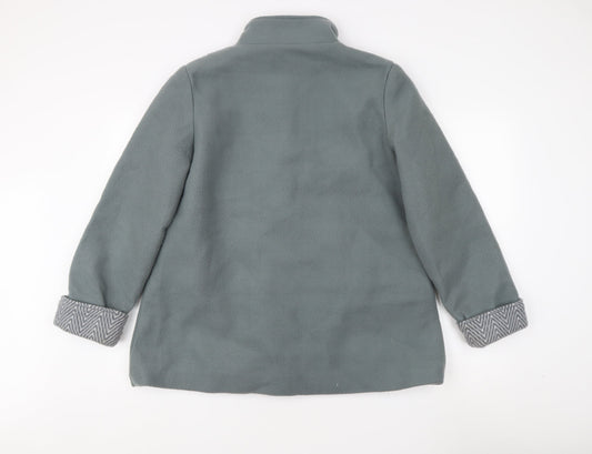 Anne De Lancay Women's Grey Fleece Jacket M