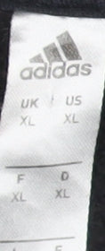adidas Men's Black XL Pullover Sweatshirt