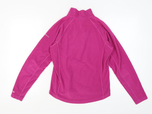 Trespass Women's Pink Fleece 1/4 Zip Sweatshirt M