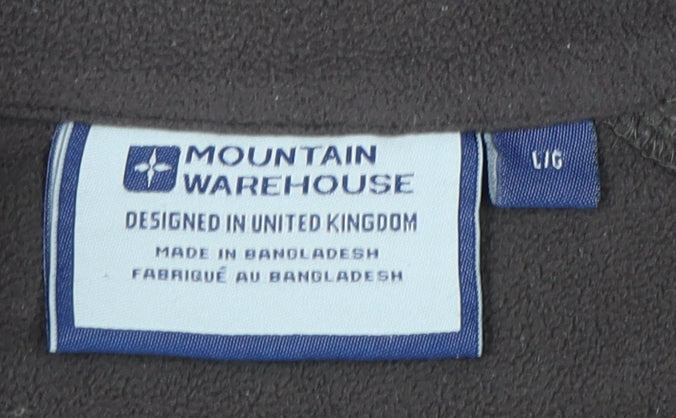 Mountain Warehouse Brown Fleece Sweatshirt, Unisex L