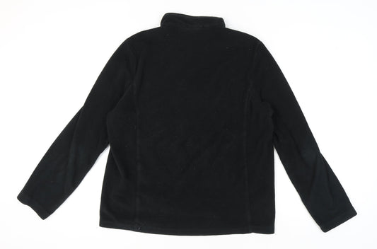 TOG24 Men's Black Fleece Pullover Sweatshirt Size L