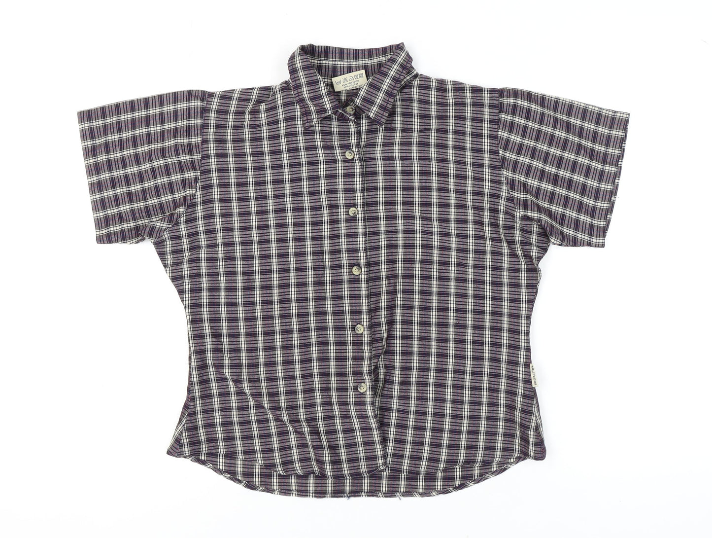 Trespass Women's Multicoloured Plaid Button-Up M